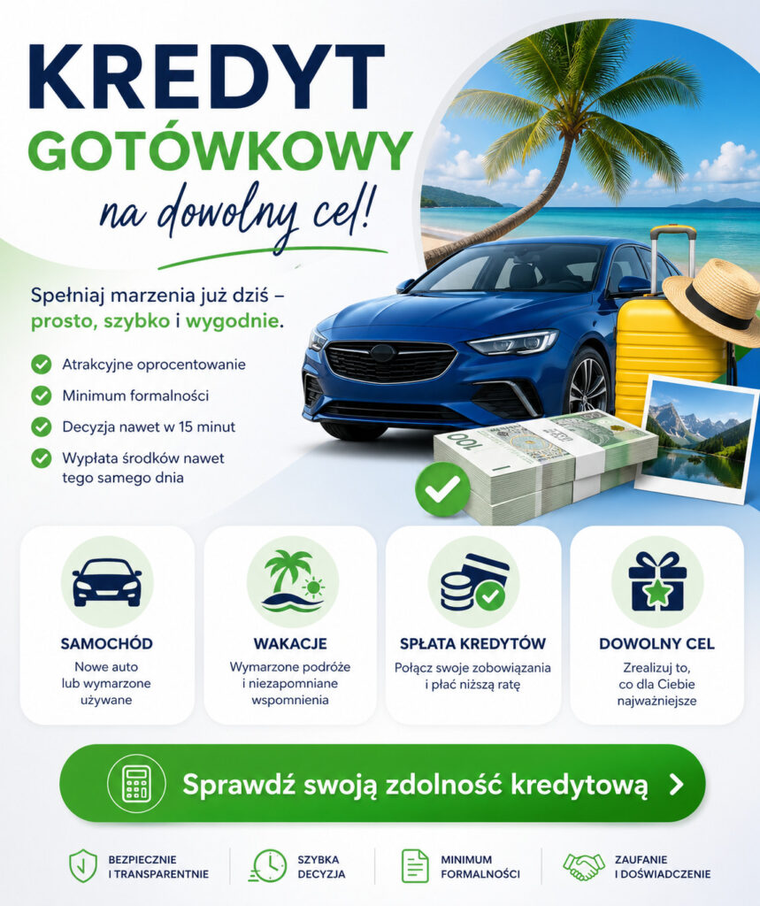 Kredyt gotówkowy ranking